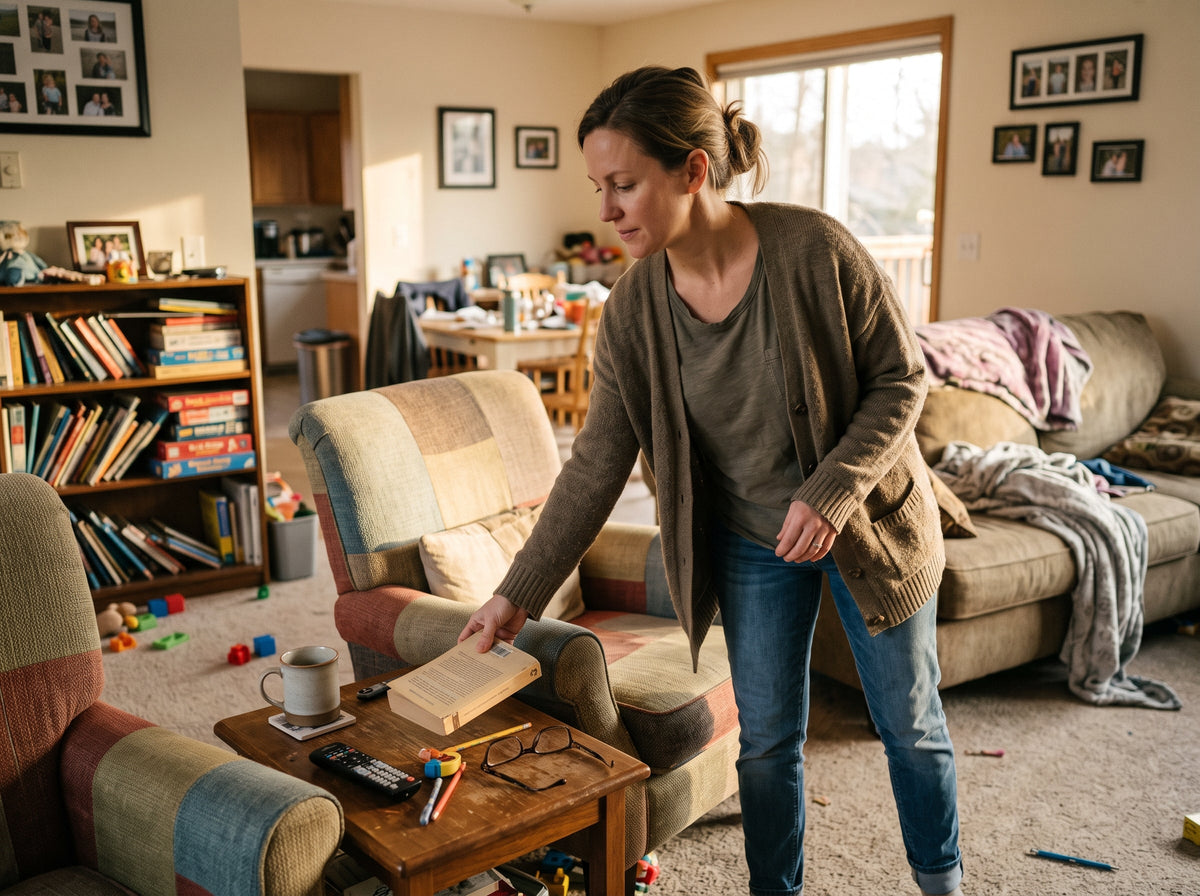 A Five Minute Transition From Work to Home for Moms