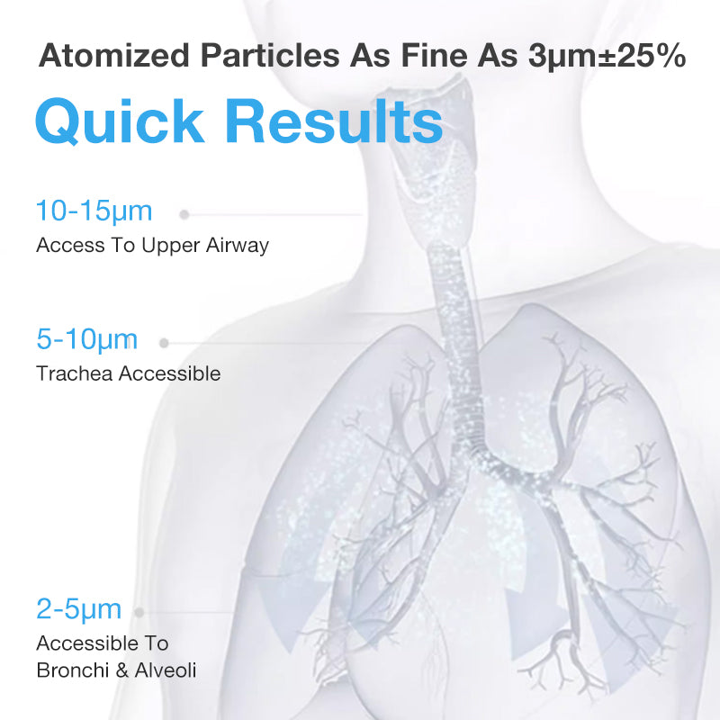 3μm Spray Particle Size Handheld Nebulizer - N9