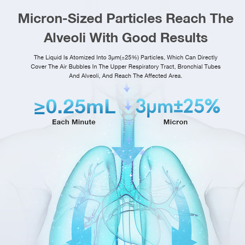 3 Gear Atomized Particles Handheld Nebulizer - N8