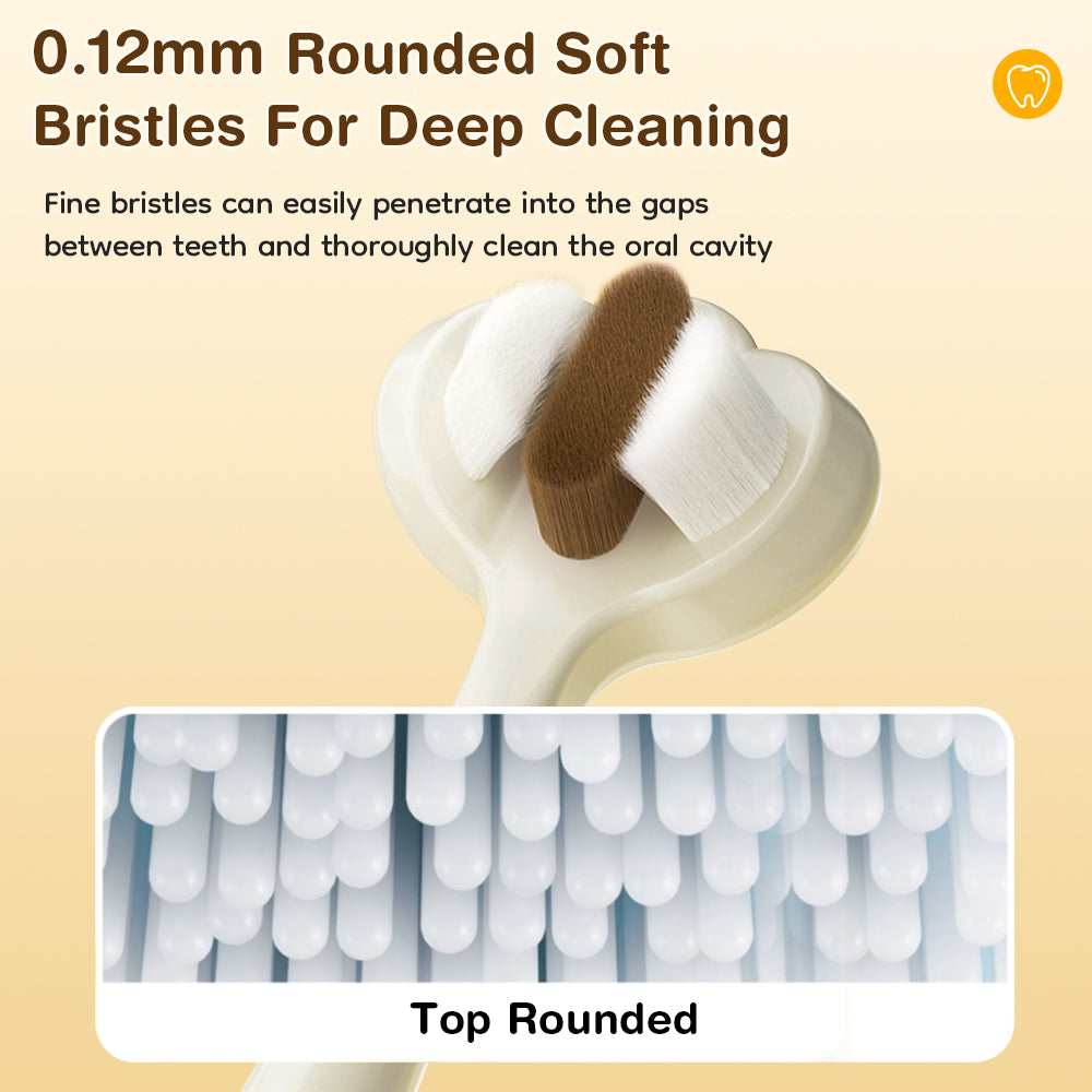 3-sided Kids Soft Brush - BT12