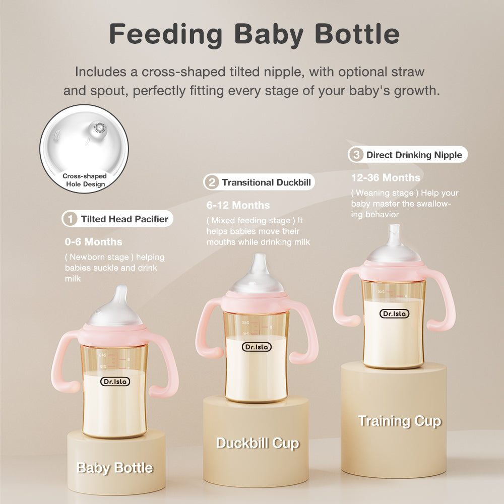PPSU Angled Baby Bottle - PS74